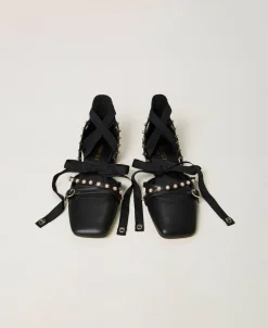 Ballerina Mit Perlen Und Bändern