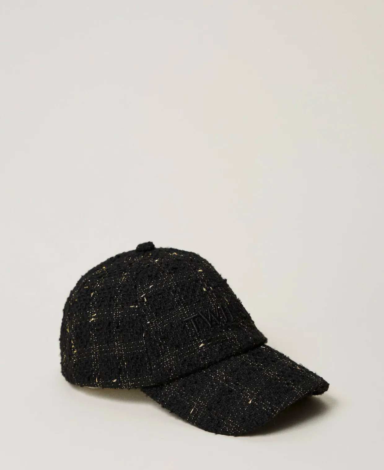 Baseballkappe Aus Bouclé Mit Logo