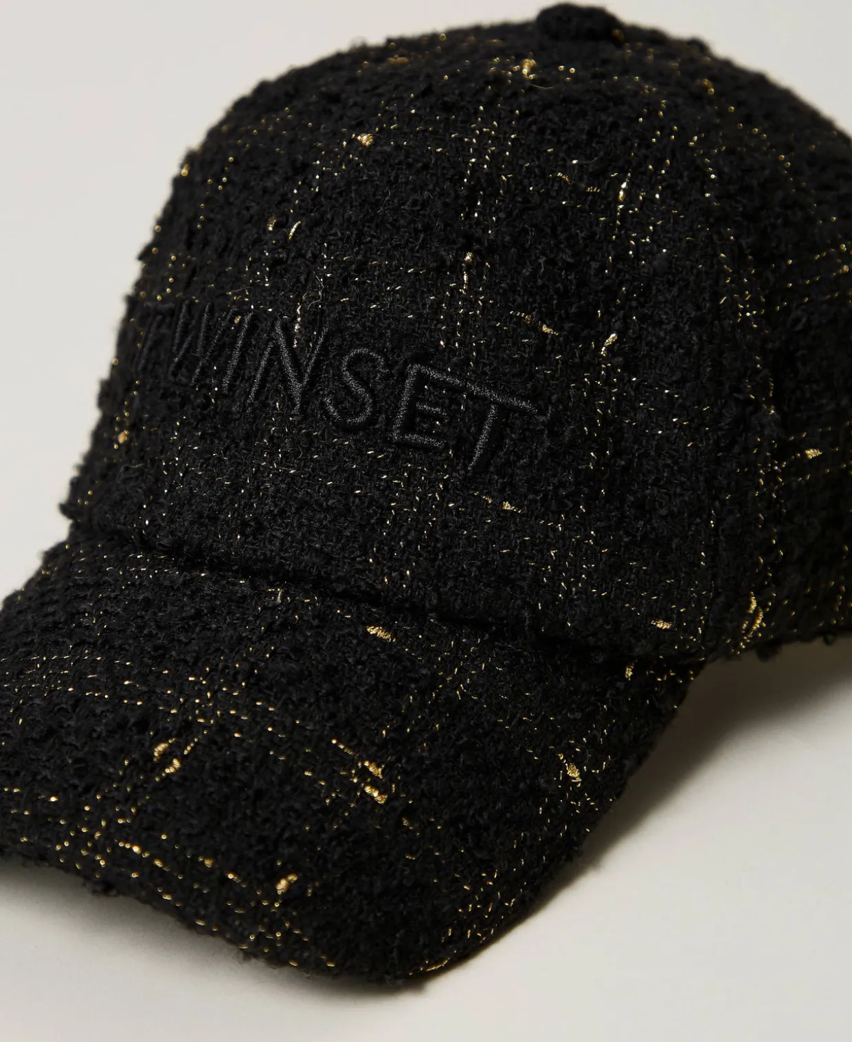 Baseballkappe Aus Bouclé Mit Logo