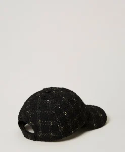 Baseballkappe Aus Bouclé Mit Logo