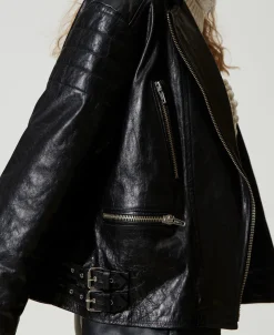 Bikerjacke „Fairfax“ Aus Leder