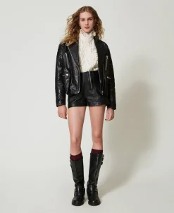 Bikerjacke „Fairfax“ Aus Leder