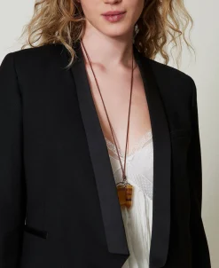 Blazer Aus Serge Aus Wollmischung