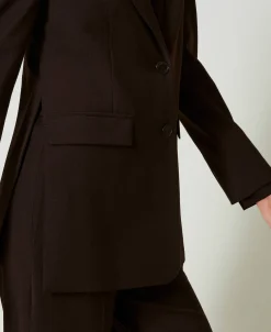 Blazer Aus Stretchwolle