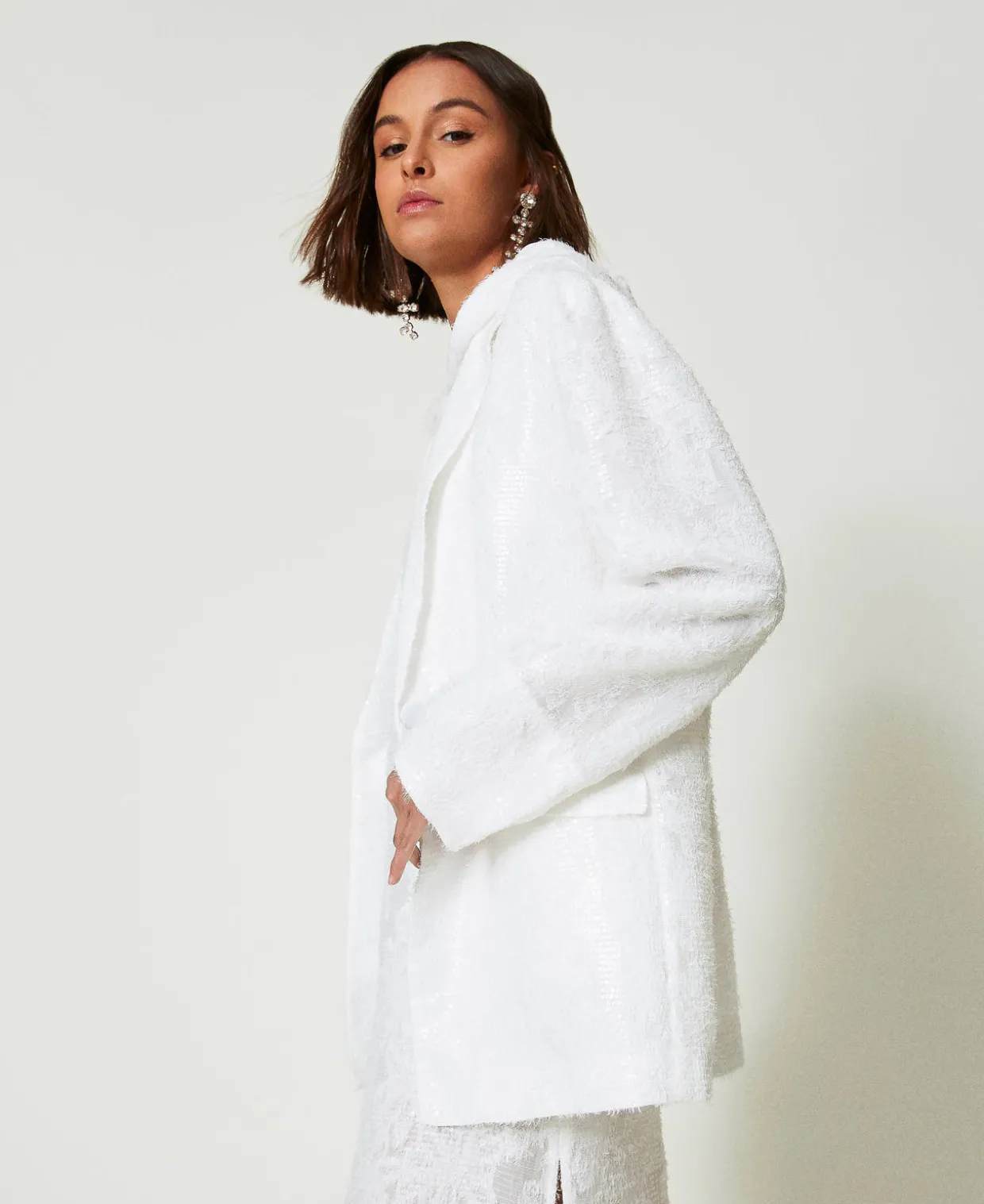 Blazer Mit Alloverpailletten