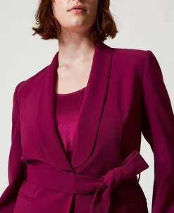 Blazer Mit Gürtel „Oval T“-Kettchen