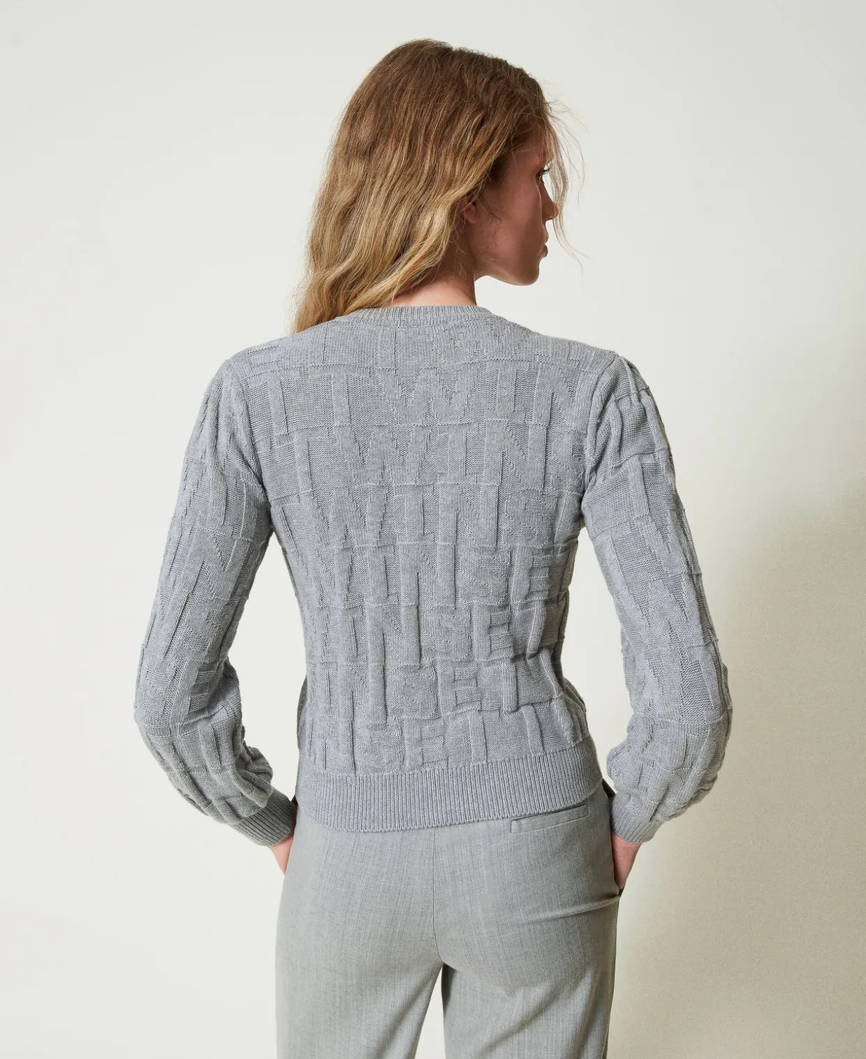 Cardigan Aus Baumwolle Und Kaschmir Mit Logos