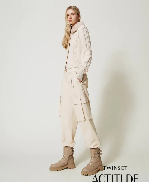 Cargohose Mit Asymmetrischen Taschen