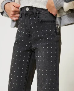 Five-Pocket-Jeans Mit Nieten