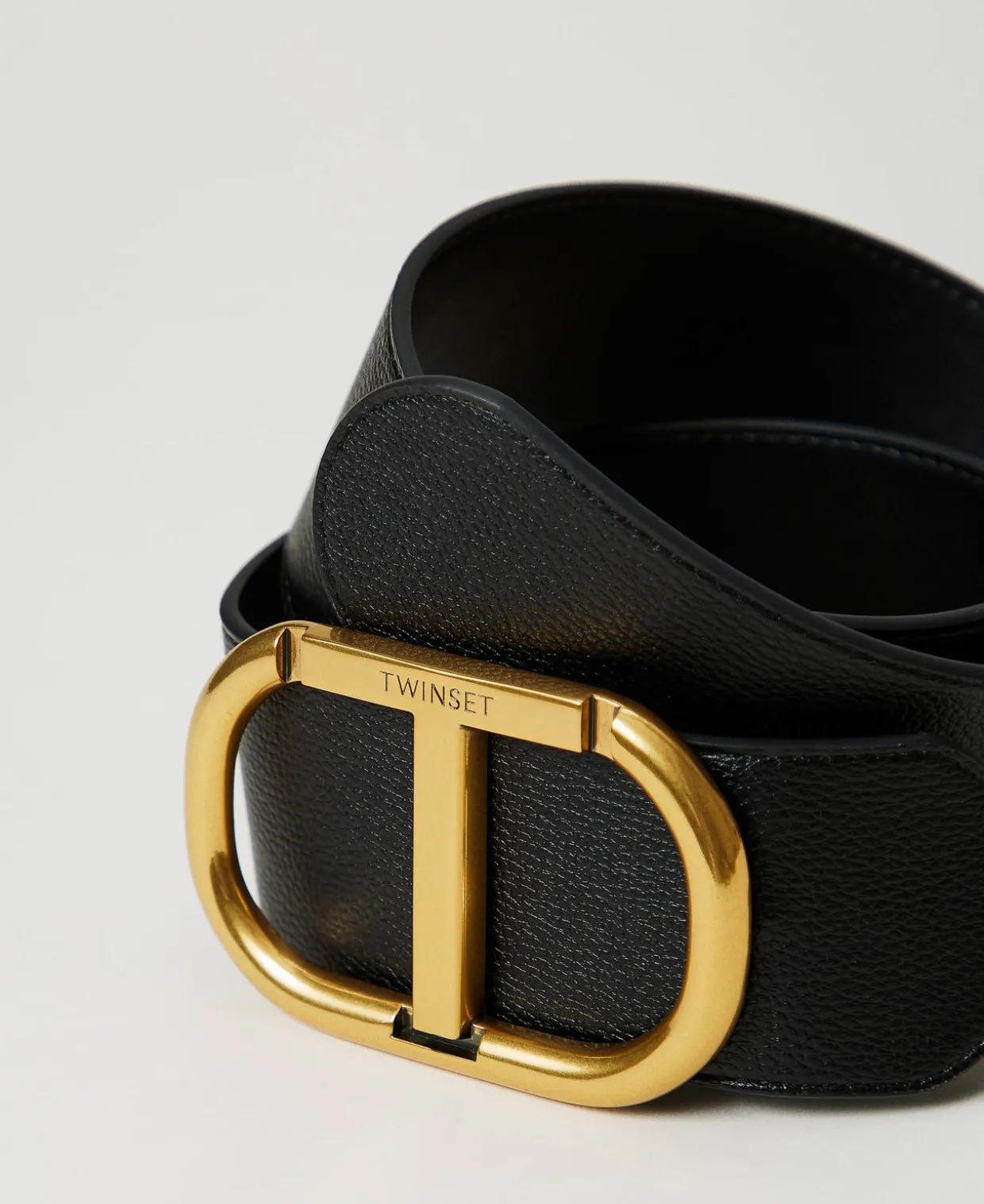 Gürtel Mit „Oval T“-Maxischnalle