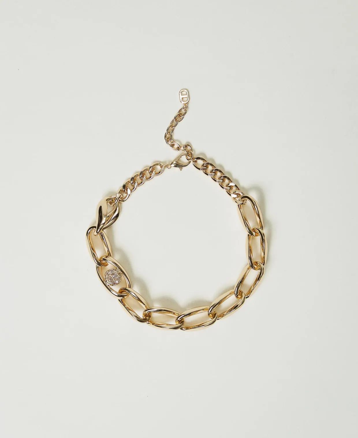 Halsnahe Kette Aus Kettengliedern