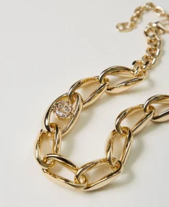 Halsnahe Kette Aus Kettengliedern