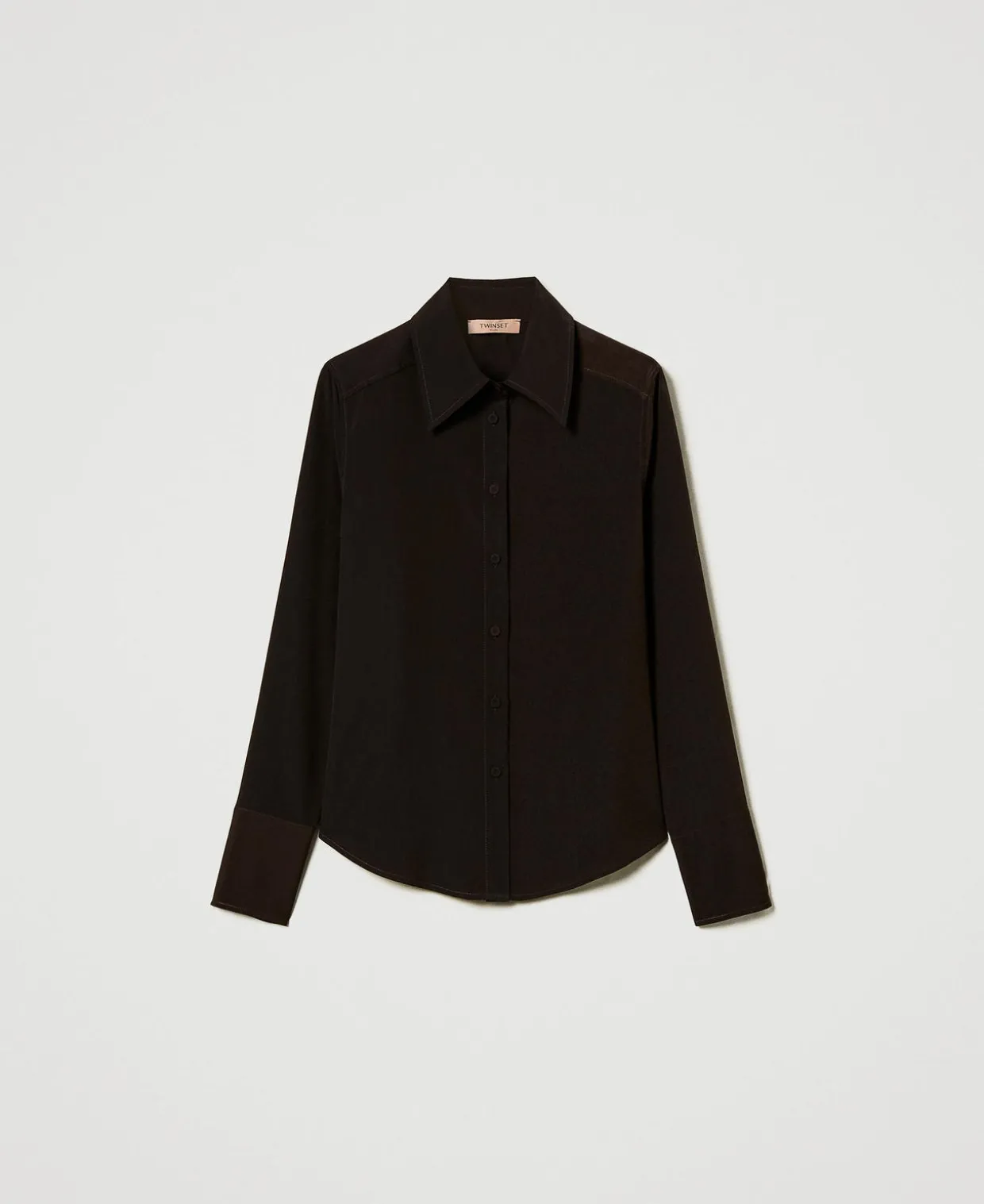 Hemd Aus Crêpe De Chine