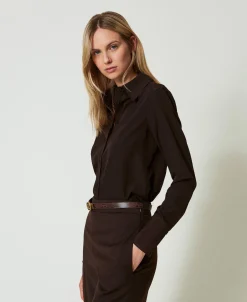 Hemd Aus Crêpe De Chine