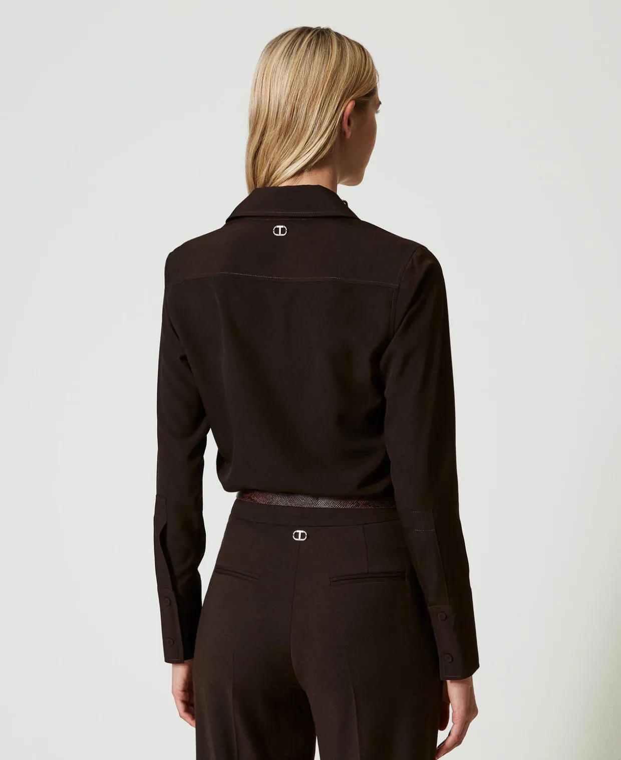 Hemd Aus Crêpe De Chine