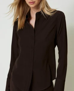 Hemd Aus Crêpe De Chine