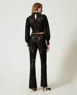 Häkelhose Mit Blumendessin