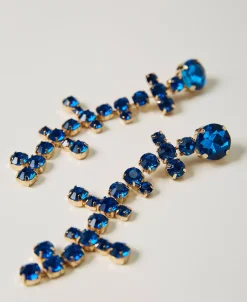 Hängeohrringe Mit Strass