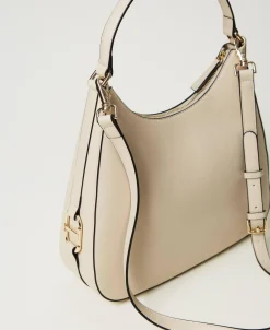 Hobo-Bag Mit „Oval T“-Schnalle