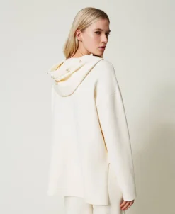 Kapuzenpullover Mit Perlen