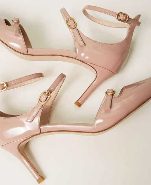 Lackpumps Mit Riemchen