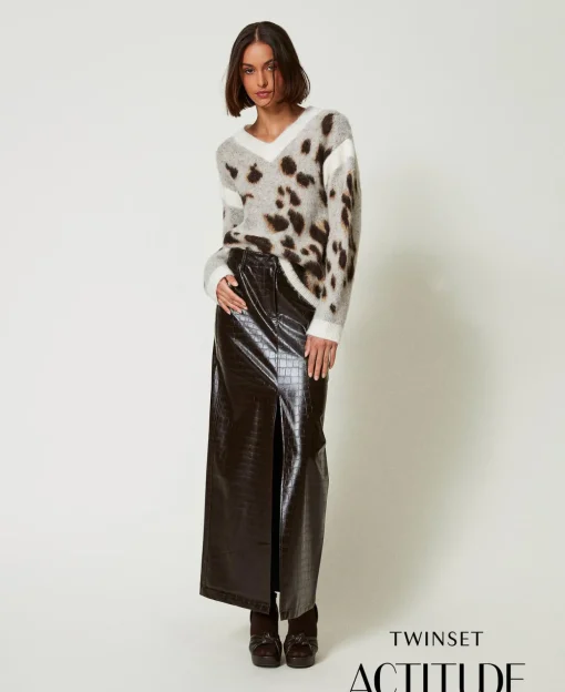 Maxirock Mit Animalprint