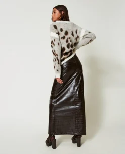 Maxirock Mit Animalprint