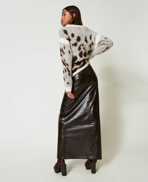 Maxirock Mit Animalprint