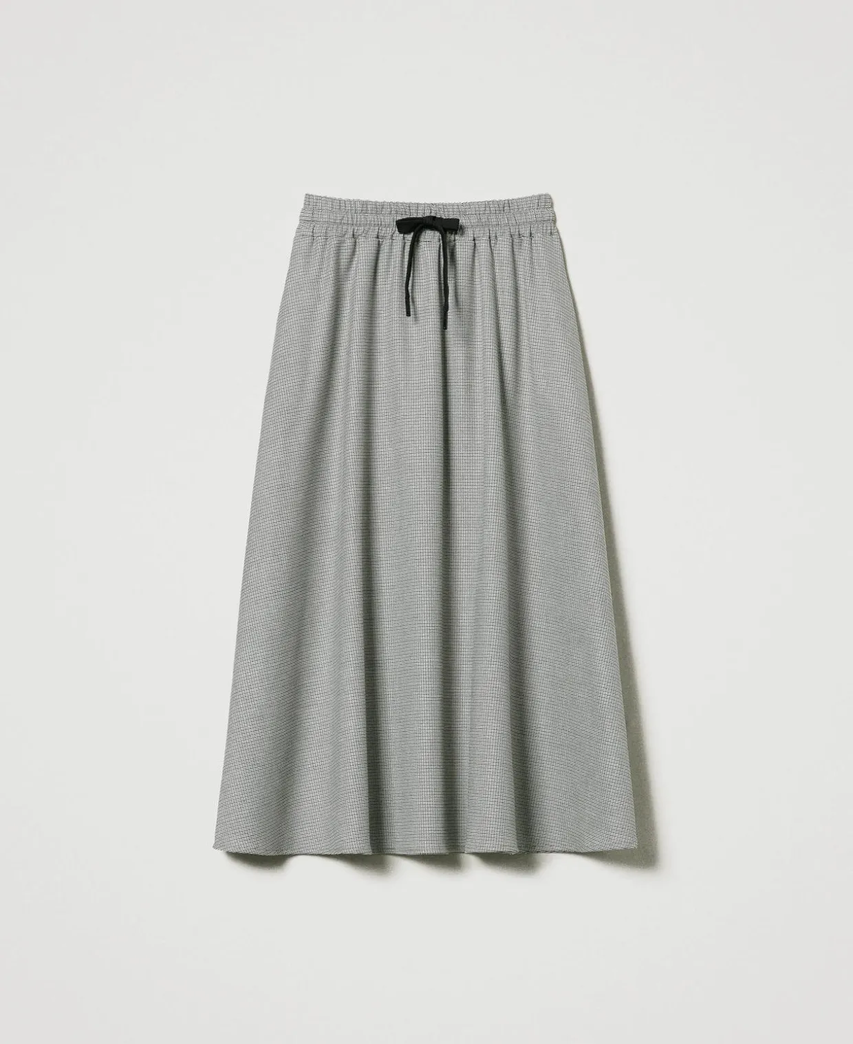 Midirock Mit Hahnentrittmuster