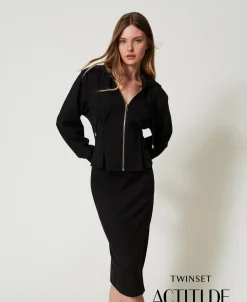 Midirock Mit Zierhäkchen