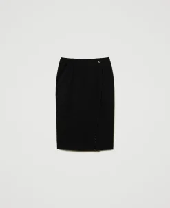 Midirock Mit Zierhäkchen