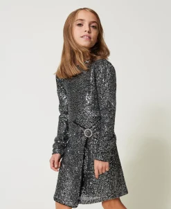 Minikleid Mit Alloverpailletten