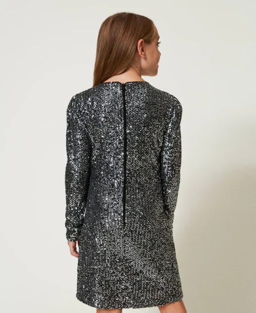 Minikleid Mit Alloverpailletten