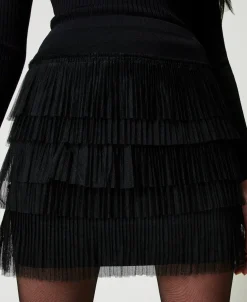 Ministrickrock Mit Tüllvolants