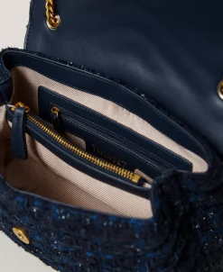 Mittelgroße Umhängetasche „Dreamy“ Aus Tweed