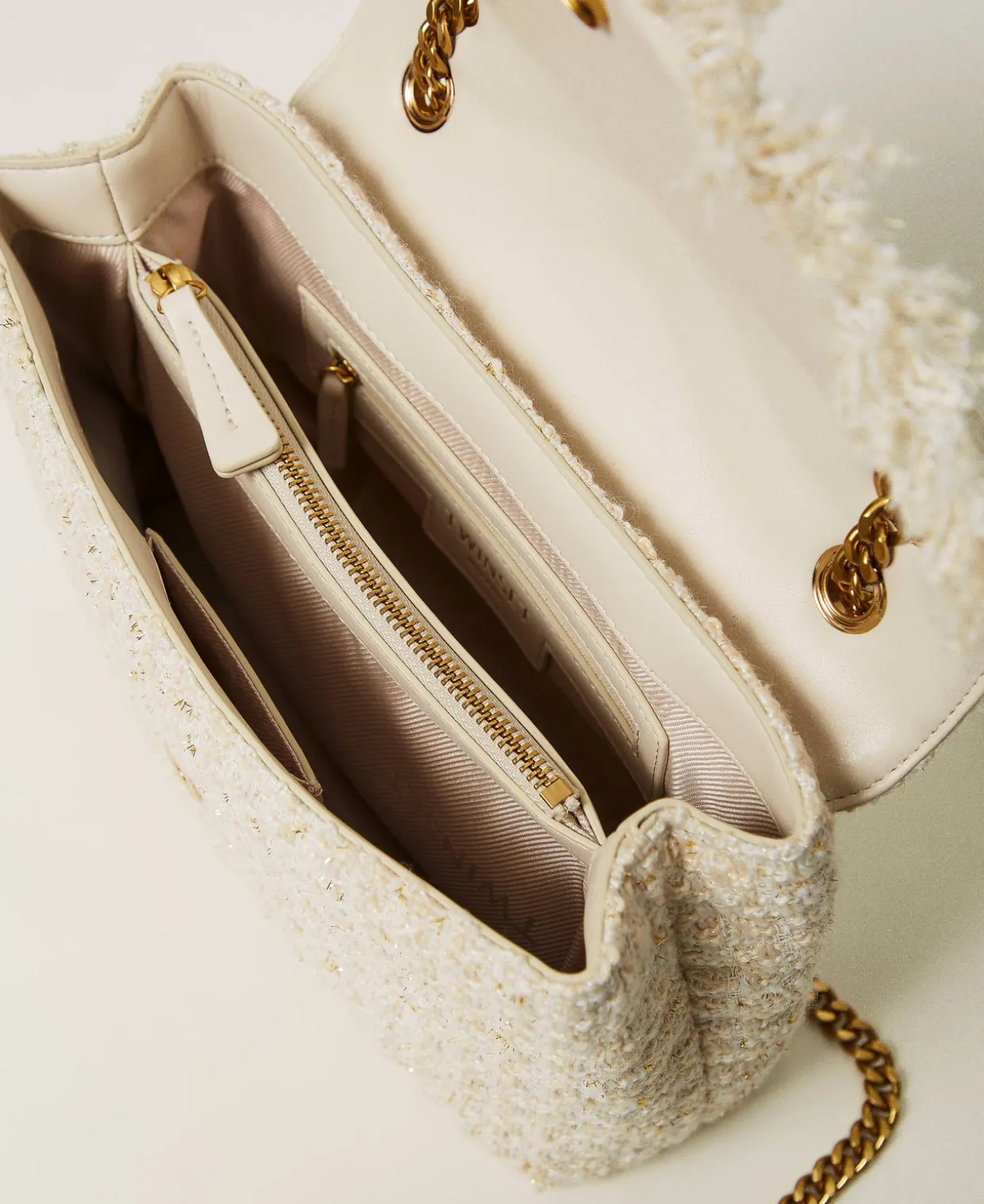 Mittelgroße Umhängetasche „Dreamy“ Aus Tweed