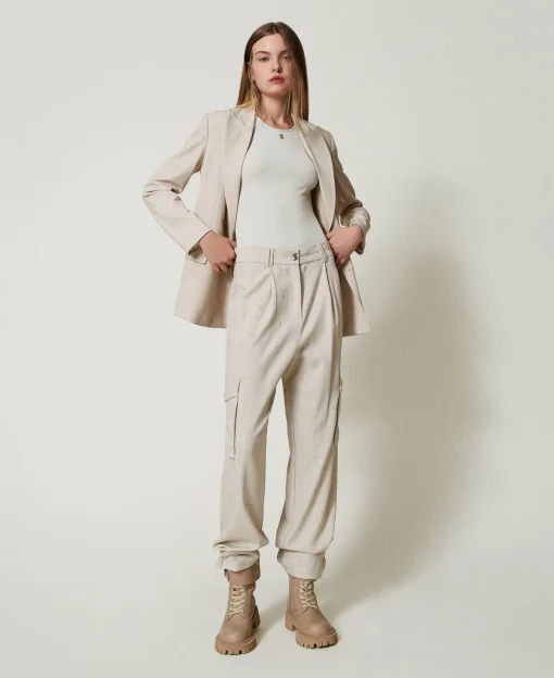 MYFO Blazer Mit Stickerei