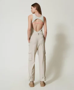 MYFO Cargohose Mit Stickerei