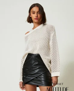 MYFO Minirock Mit Raffmotiv