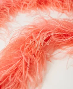 MYFO Stola Mit Federn