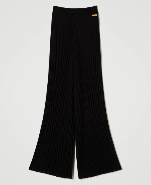 Plisseehose Aus Gestrick