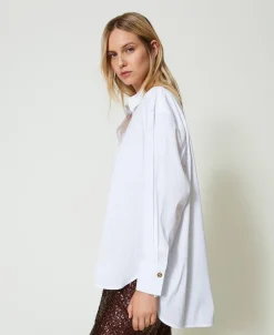 Polobluse Aus Popeline