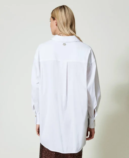 Polobluse Aus Popeline