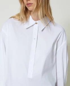 Polobluse Aus Popeline