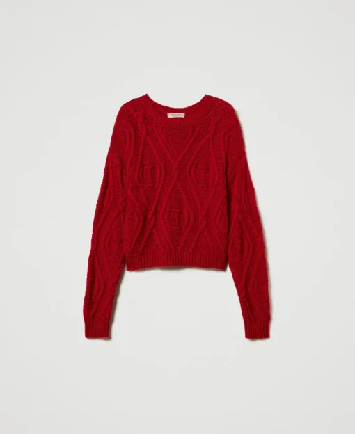 Pullover Aus Mohairmischung