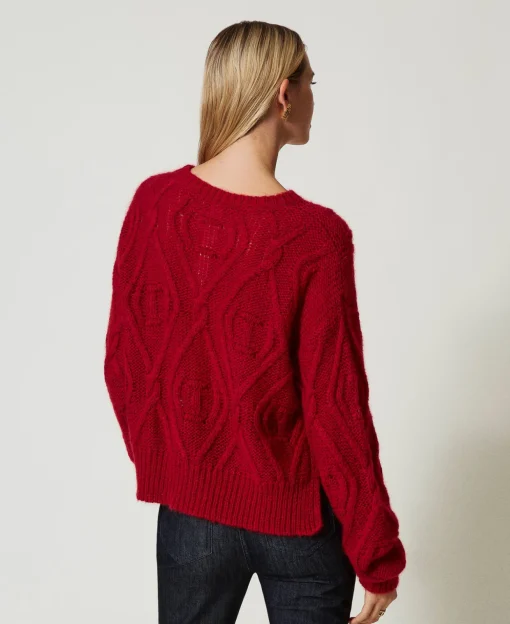 Pullover Aus Mohairmischung