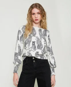 Pullover Mit Jaguarprint