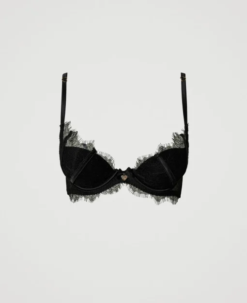 Push-up-BH Aus Spitze Und Satin