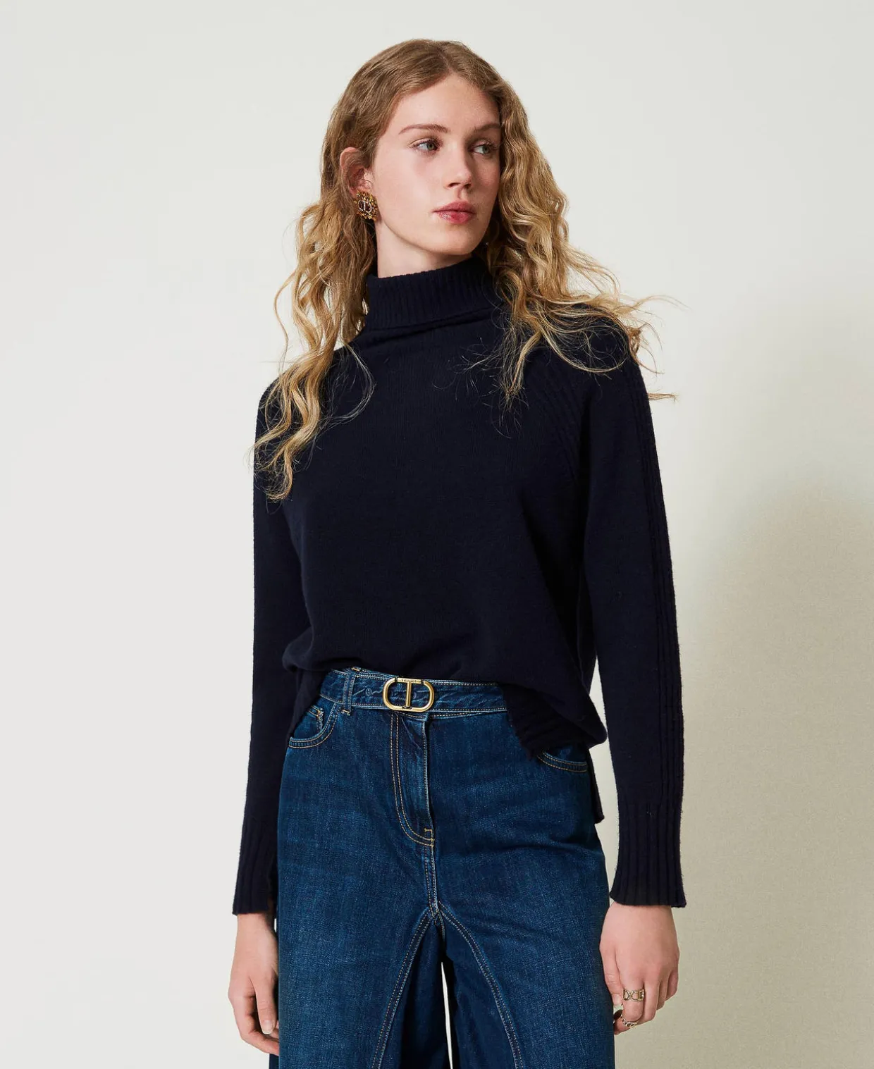 Rollkragenpullover Aus Wolle Und Kaschmir