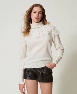 Rollkragenpullover Aus Wolle Und Kaschmir
